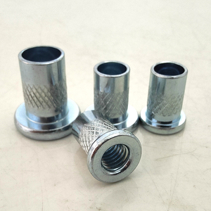 Écrous moletés plaqués zinc M4 M5 M6 M8 Insert de rivet fileté à tête plate Écrou de rivet Écrou de serrage suspendu en forme de poire - Product Image 2
