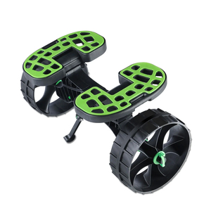Jet Powered Scooter Cart With Two Puncture-Free Kayak Wheels Canoe <b>Trolley</b> for Surfboard and Easy <b>Pull</b> Start HS-TC Kayak Cart HS - Product Image 2