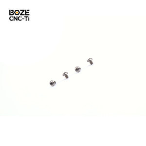 Tornillos de Cabeza de Botón ISO 7380 M2 M2.5 M3, Fabricación Directa de Fábrica, Aleación de Titanio, Mecanizado CNC, Micro Tornillos Mini - Product Image 6