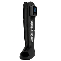 Masseur de jambes sans fil haute pression portable KANGWORLD à 6 chambres MF-8531-6B, batterie 5200 mAh, application mobile, 8 modes, 30-240 mmHg