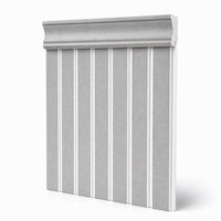 Panel Dinding Interior Ramah Lingkungan Tahan Air Anti Rayap PS Wainscoting untuk Grosir untuk Dekorasi Rumah
