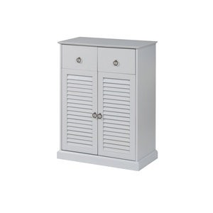 Armário Buffet Lateral, Armário de Cozinha de Madeira com Prateleira Ajustável, Mesa <span class=keywords><strong>Console</strong></span> para Cafeteria - Product Image 5