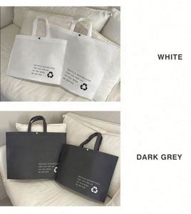 Customized Environmentally Reusable Folding Non Woven Shopping <b>Handbag</b> Tote Bag With Custom Printed Logo - Product Image 6