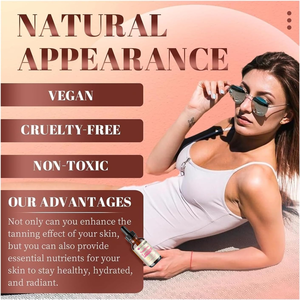 Gouttes autobronzantes personnalisées OEM d'usine 60ml, non collantes, à base de vitamine Bêta-carotène et de Zéaxanthine, complément alimentaire bronzant pour la peau - Product Image 6