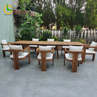 Ensemble de salle à manger pour hôtel Mobilier de jardin Table et chaises de jardin Tables à manger d'extérieur Table en aluminium Camping