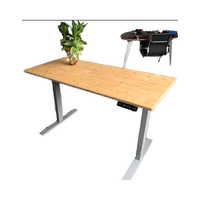 Cadre de bureau à double moteur réglable en hauteur pour un bureau ergonomique électrique réglable en hauteur dans un bureau à domicile ou un immeuble de bureaux