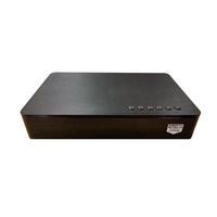Récepteur de télévision par câble numérique HD avec processeur double cœur MPEG-4, résolution 1080p, double système d'exploitation, prise en charge des cartes à puce