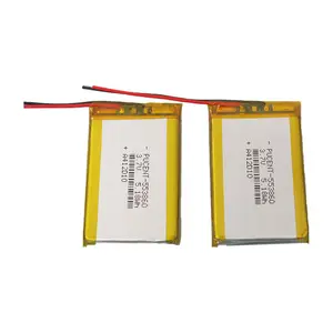 中国十大电池制造商锂离子聚合物104358 507681 3.7v 3500Ah脂电池