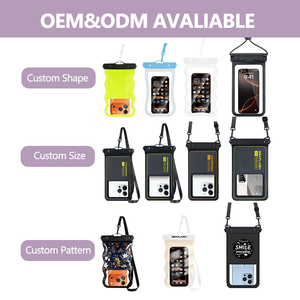 נרתיק טלפון נייד עמיד למים <span class=keywords><strong>TPU</strong></span> זוהר בעיצוב חדש עם לוגו בהתאמה אישית, עמידות למים בתקן IPX8 - Product Image 6