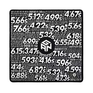 Alfombrilla para Cubo de <span class=keywords><strong>Rubik</strong></span> Gan, Tamaño Grande, Base Antideslizante, para Entrenamiento de Apilamiento Rápido y Competencia - Product Image 3
