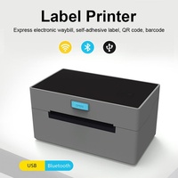 Imprimante d'étiquettes thermiques 4x6 pouces 110 mm 203 DPI, imprimante d'étiquettes d'expédition intelligente pour la logistique d'entrepôt