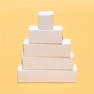 Foldable 2mm Thick White Rigid <b>Kraft</b> Paper <b>Box</b> UV Printed Glossy Laminated Featuring Recycled Materials for Food Industries - Product Image 5