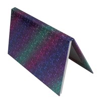 Boîte d'emballage vide pour palette de fards à paupières, personnalisée, en papier couché or 8 couleurs, luxe 2026