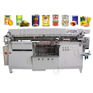 Leadworld tự động chai tròn máy dán nhãn đóng hộp Cá thu cá ngừ SARDiNE tin có thể máy dán nhãn - Product Image 1