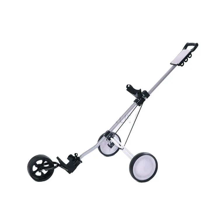 Novo sistema de Dobragem Fácil 3 Push Pull Carrinho Carrinho De Golfe Roda