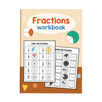 Cahier d'exercices de mathématiques de haute qualité pour enfants, utilisé pour le développement intellectuel et l'entraînement quotidien des élèves.