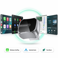 Adaptateur sans fil 2-en-1 CarPlay Android Auto USB Dongle Plug & Play avec commutation multi-profil pour vente en gros automobile et OEM