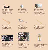 Ensemble de thé et café cérémoniel Matcha écologique traditionnel chinois - Porcelaine Japandi classique 550ml Marque Guangdong Xy Starter