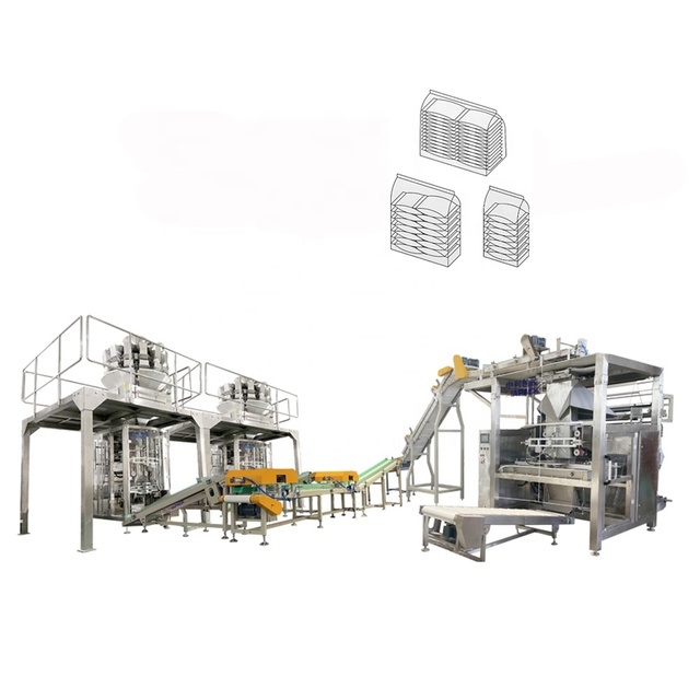 Automatic Vertical Forming Filling Sealing Packing Machine for Sackets Secondary Packing