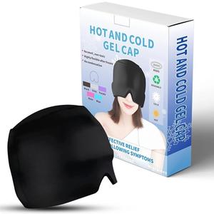 Capuchon de gel réfrigérant médical de classe II ultra flexible et réutilisable, directement de l'usine |   Thérapie par compresse chaude/froide pour les migraines, les tensions et les maux de tête - Product Image 6