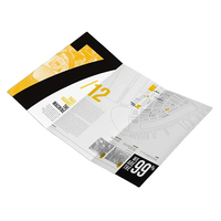 Impression professionnelle et économique de brochures, dépliants, prospectus, livrets, manuels de restaurant et autres supports publicitaires personnalisés avec logo.