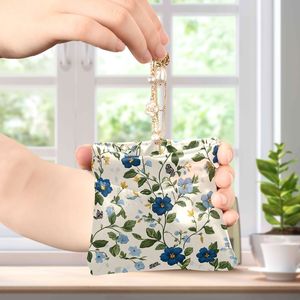 Custom Logo PU Leather Clutch Purse Mini Coin Wallet with Inner Velvet for Jewelry - Product Image 5