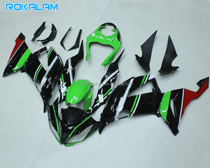 Kit de Carenado Multicolor para <span class=keywords><strong>Kawasaki</strong></span> <span class=keywords><strong>Ninja</strong></span> <span class=keywords><strong>ZX6R</strong></span> 2013 2014 2015 2016 2017 <span class=keywords><strong>2018</strong></span> ZX636 13-18 ZX-6R 636 Carenado de Motocicleta - Product Image 1