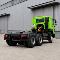 Camion tracteur d'occasion Sinotruk HOWO 371 6X4 Euro 2 Diesel, 371 CV, conduite à gauche, pour transport minier, capacité de charge 21-30t
