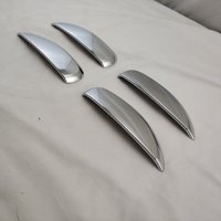 YYCAR – couvercle de poignée de porte arrière monocolore, garniture chromée pour Renault Symbol Logan, Sandero, Duster, 2011 – 2019