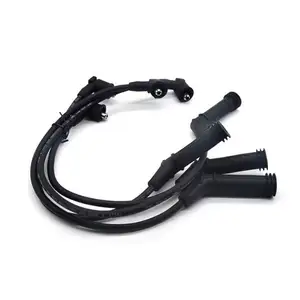 Auto Parts Spark Plug Kawat Kabel Memimpin Kabel 22450-86G27 2245086G27 untuk 95-97 Nissan Pickup 2.4L-L4 Pengapian Kabel