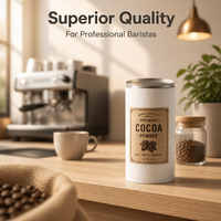 Emballage en tube de papier mat de qualité alimentaire écologique avec logo personnalisé, pour poudre de cacao, café, thé, sucre, cylindre portable avec couvercle en métal