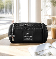 Sacs banane et bandoulière sportifs personnalisés en polyester robuste et imperméable, avec fermeture éclair, plusieurs compartiments, forme coussin, haute qualité
