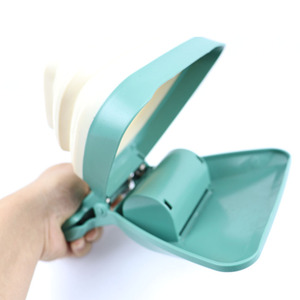 Köpek Pet seyahat katlanabilir Pooper Scooper ile 1 rulo ayrışabilir çanta <span class=keywords><strong>Scoop</strong></span> <span class=keywords><strong>Scoop</strong></span> temiz Excreta temizleyici Pick Up - Product Image 4