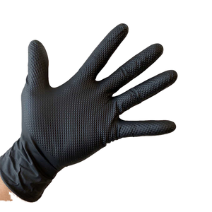 Guantes de nitrilo desechables elásticos multicolores para el cuidado de la salud tatuaje Goma de vinilo a prueba de agua - Product Image 1