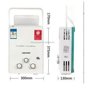 <span class=keywords><strong>Chauffe</strong></span>-<span class=keywords><strong>eau</strong></span> électrique au gaz naturel pour le <span class=keywords><strong>camping</strong></span>, 6L, portable, sans réservoir, pour <span class=keywords><strong>camping</strong></span>-<span class=keywords><strong>car</strong></span>, usage domestique, extérieur, pour caravane, SUV, voiture - Product Image 2