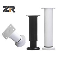 ZERUN Moderne Aluminium Verstellbare Stützbeine - Robust & Schwerlast für Schlafzimmer, Heimbüro, Esszimmer, Wohnzimmer & TV-Schränke