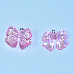 AB Color Bowknot Pendant <b>Charms</b> for <b>Jewelry</b> Making DIY Earrings Necklace Bracelet Handmade Bow Keychain Accessories Colgantes - Product Image 5