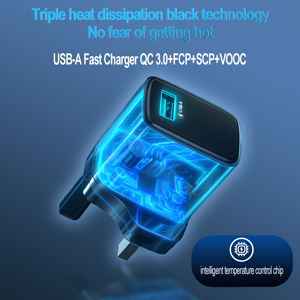 <span class=keywords><strong>Chargeur</strong></span> 25W USB-A Compatible <span class=keywords><strong>Super</strong></span> <span class=keywords><strong>Vooc</strong></span> Charge pour Vivo & <span class=keywords><strong>Oppo</strong></span> Mobile Phone <span class=keywords><strong>Chargeur</strong></span> rapide pour iphone UK Plug QC3.0 KAXINSI KC-349 - Product Image 5