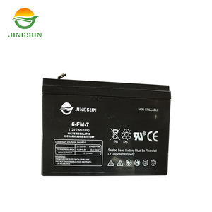 징선 저렴한 가격 12V 7Ah 딥 사이클 납축전지 무보수 충전식 AGM 12V 납축전지 - Product Image 3