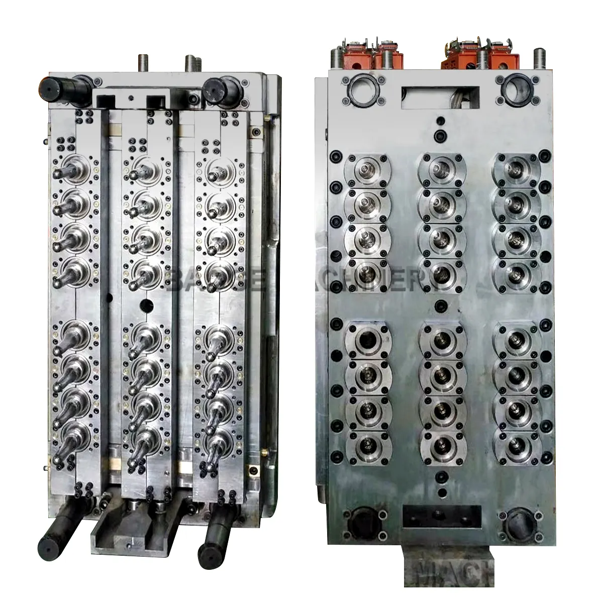 48 Cavity Hot Runner Valve Gate PET Preform Mould