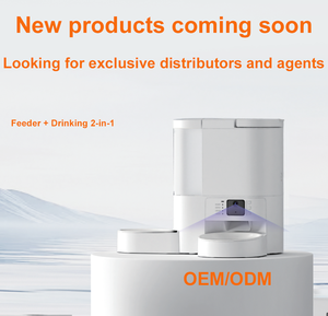 2025 nuevo producto preventa agencia exclusiva Alimentador automático inteligente para mascotas + dispensador de agua 2 en 1 personalización OEM/ODM - Product Image 2