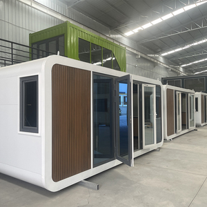 Maisonnette modulaire préfabriquée en acier, adaptée à toutes les conditions climatiques, villa préfabriquée pour l'hébergement hôtelier - Product Image 4