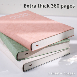 Cuaderno de Cuero Personalizado <span class=keywords><strong>A5</strong></span>, Cuaderno Extra Grueso Resistente al Agua, 180 <span class=keywords><strong>Hojas</strong></span>, <span class=keywords><strong>A5</strong></span> Rayado de Alta Calidad para Estudiantes - Product Image 3