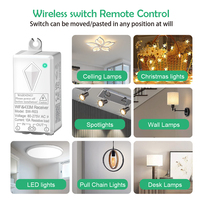 Commutateur de relais sans fil intelligent Tuya Wifi étanche IP66 fonctionne avec Alexa et Google Home 3 voies 10A Max Current