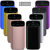 Nouveau diffuseur d'arômes intelligent portable sans eau pour voiture, rechargeable Type-C, personnalisé, pour assainir l'air domestique, à l'huile essentielle, modèle 2025