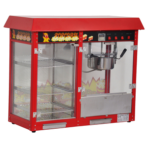 Máquina de Palomitas de Maíz Industrial de Doble Uso, Estructura Resistente, Precio de Máquina de Palomitas de Maíz con Calentador de Alimentos, Máquina Automática para Hacer Palomitas de Maíz - Product Image 2