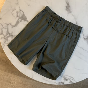 Pantalones Cortos de Lino Transpirables de Color Sólido de Alta Calidad, Pantalones Cortos de 5 Pulgadas para Hombre - Product Image 4