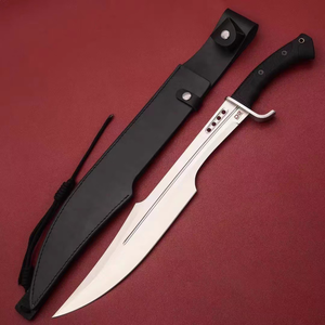 Cuchillo de Caza Táctico Personalizable HONSHU, Mango G10, Hoja de Acero Inoxidable con Punta de Clip, Borde Recto, Grosor de 6.0 mm - Product Image 5