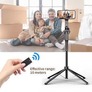 Nuevo trípode de aleación de aluminio <span class=keywords><strong>C11</strong></span> Blue Tooth Selfie Stick Universal Phone Live Streaming Floor Stand Estabilizador de mano TikTok Live - Product Image 5