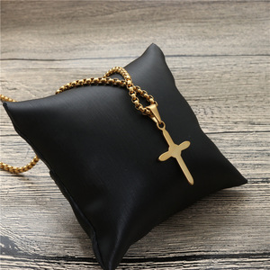 <b>Cross</b> Pendant Necklace Zinc Alloy Unisex Gift Jewelry - Product Image 4